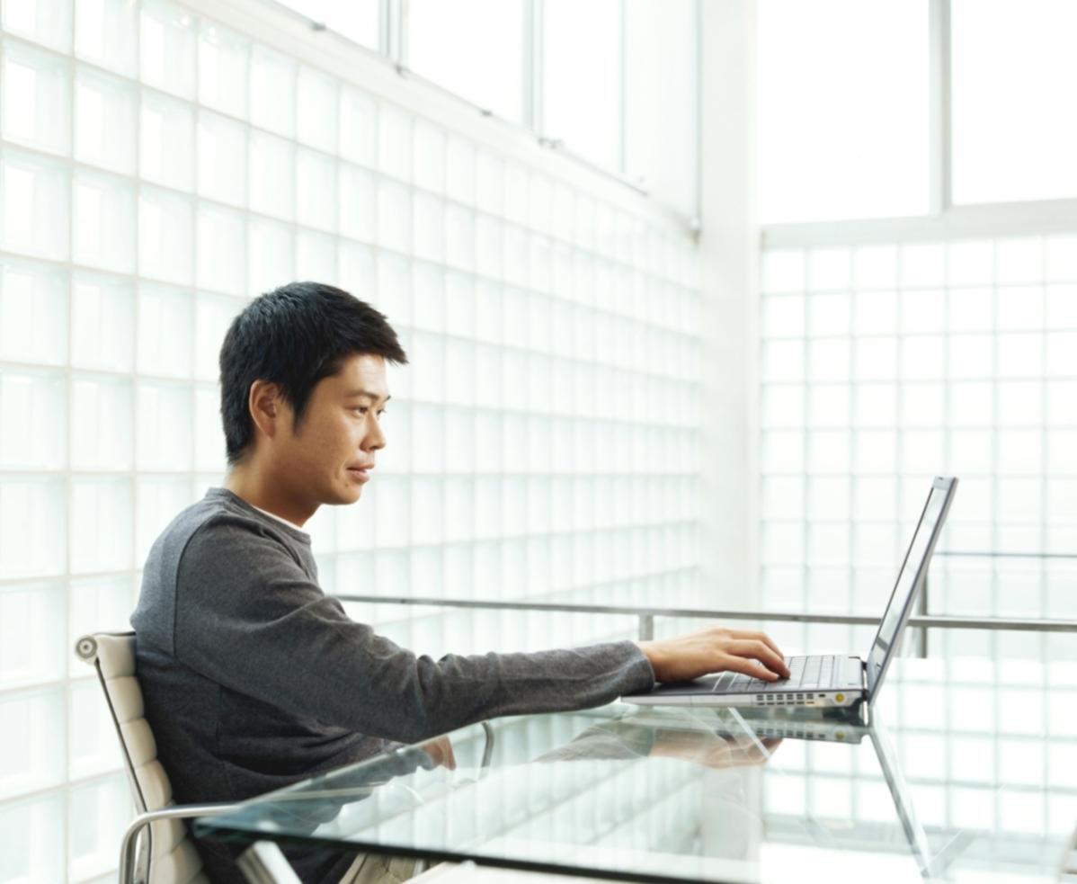 Teilnehmer während einer interaktiven Lernsession